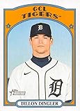 2021 Topps Heritage Minors #56 Dillon Dingler GCL Tigers MiLB Baseball Trading Card