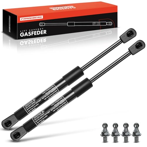 Frankberg 2x Gasfeder Dämpfer Motorhaube Kompatibel mit Grand Cherokee II WJ WG Alle Motoren SUV 1999-2005 Replace# 55136764AA