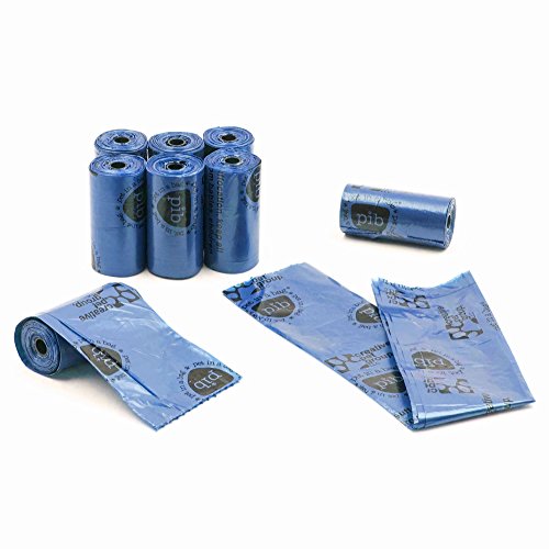 Image of 120 Heavy Duty Waste Pick-Up Bag, Blue