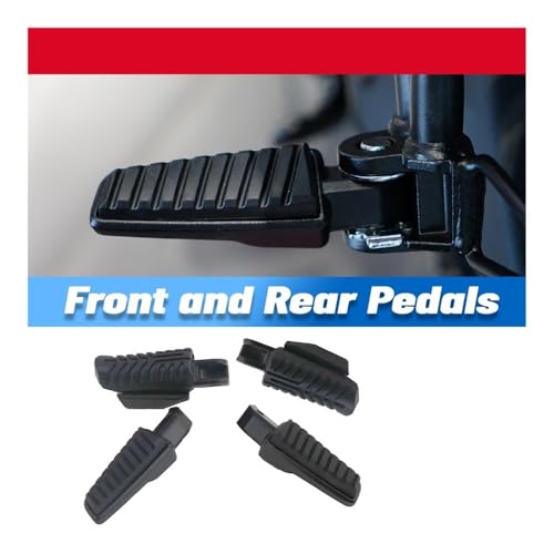 Pédales de moto antidérapantes CF250SR et 300SR avec grip maximal