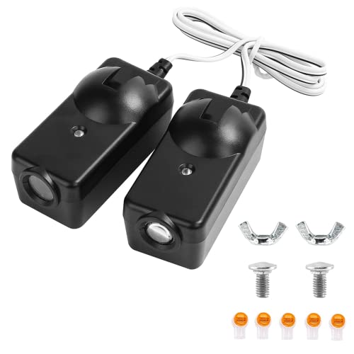 Garage Door Safety Sensor Replacement - Garage Door Opener Sensor Beam Eyes Kit for 41A5034 Liftmaster Sears Chamberlain Craftsman Garage Door Electric Eye Sensor (1 Door) Garage Door Safety Sensor Replacement - Garage Door Opener Sensor Beam Eyes Kit for 41A5034 Liftmaster Sears Chamberlain Craftsman Garage Door Electric Eye Sensor (1 Door)