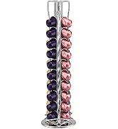 For Nespresso Carousel Holds 40 Capsules, Ninyoon OriginalLine Pod Storage Beautiful Pod Holder C...