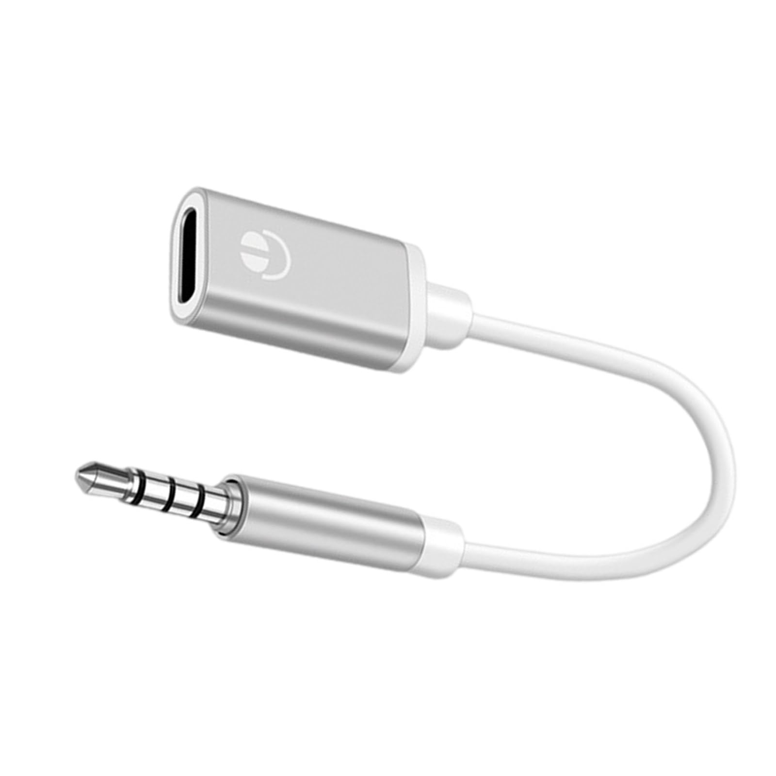 Maxtonser 3.5mm Male to Type C Female Auditory Adapter Cable for Analog Headphones Phones and Tablets Wide Compatibility