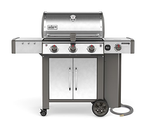 Weber 66004001, Three-Burner, Stainless Steel