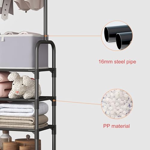 Perchero con ruedas ideal para ordenar tu dormitorio con estilo 6