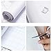 Shiny White Wallpaper peel and Stick Wallpaper Glossy Self Adhesive Removable Wall paper,15.8
