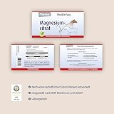 Pharmox Pferd & Pony Magnesiumcitrat (500 Gramm Pulver) - 100% aus reinem Magnesium ohne Zusätze - Hochdosiert - Ist gut für die Muskelfunktion - Für den Erhalt starker Knochen