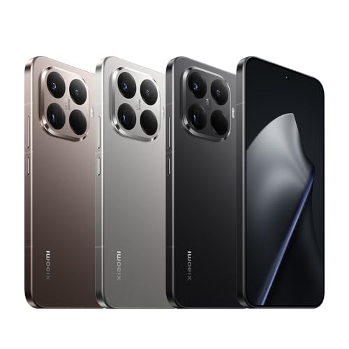 XIAOMI 15T Pro, Smartphone 12 + 512 Go, écran 6,83' 144 Hz avec Protection oculaire, MediaTek Dimensity 9400+, Téléobjectif Leica x5 Pro 50 MP, 5 500mAh, Moka, Chargeur Non Inclus