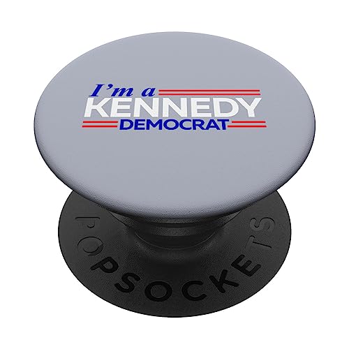 I'm A Kennedy Democrat RFK 2024 Political PopSockets Swappable PopGrip, Black