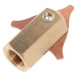 NUOBESTY Dreieckiges Kupferfutter für Punktschweißmaschine Kfz Blechreparaturwerkzeug Präzise Positionierung für Karosserieinstandsetzung Langlebig Vielseitig Einsetzbar