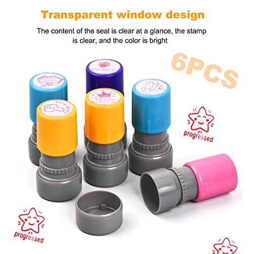 Xzeemo Set 6 Timbri per Insegnanti in Inglese