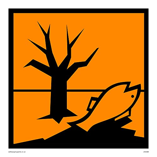 Hazardous To The Environment Sign - 150x150mm - S15, 150 x 150 mm