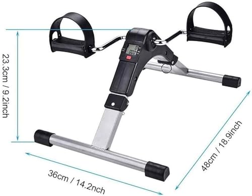 Ejercitador de pedal portátil con pantalla LCD miniatura 2