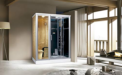 Trade-Line-Partner Luxus Dampfdusche 170x100 cm inkl. Saunafunktion + Vollausstattung ! - SONDERAKTION !