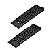 Produktbild Trintion 2 Stück Auffahrrampe Kunststoff Auffahrrampe Reifenregal Bordsteinrampe Laderampen 3 Tonnen Belastung Reifenbreite mit Überfahrschutz 70 x 20 x 8 cm