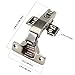 Cabinet Hinges, 2 Pieces Soft Close Cabinet Hinge Concealed Hydraulic Kitchen Hinges Opening 90 Degree 4in Cabinet Door Hinge