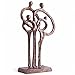Danya B. ZD10102 Contemporary Family of 4 Ring of Love Metal Art Cast Bronze Sculpture