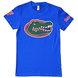  University of Florida Offizielles Lizenzprodukt Florida Gators Trademarks Herren T-Shirt (Blau), Large