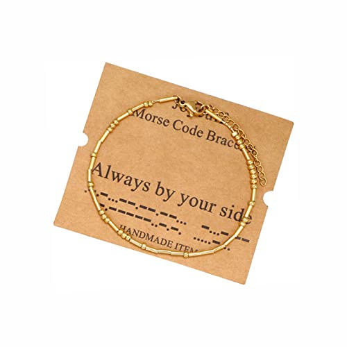 Image of JoycuFF Inspirational ๐ ๐ผ๐ฟ๐๐ฒ ๐๐ผ๐ฑ๐ฒ ๐๐ฟ๐ฎ๐ฐ๐ฒ๐น๐ฒ๐๐ ๐ณ๐ผ๐ฟ ๐ช๐ผ๐บ๐ฒ๐ป Gold Silver Stainless Steel Beads Bracelets Encouragement Birthday Gifts for Her Daughter Sister Mom Best Friend