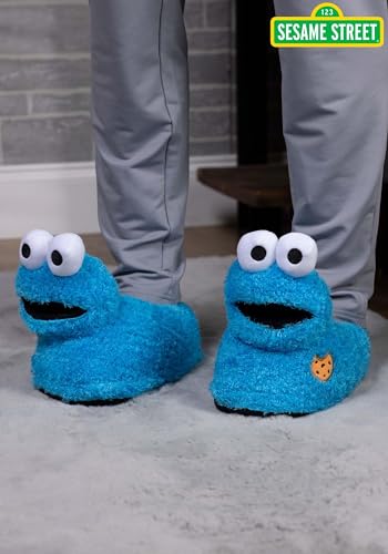 Cookie Monster Plush Slippers2