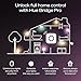 Philips Hue Starter Kit: Bridge Pro + 3 A19 E26 Smart Bulbs + Button, White & Color Ambiance, Smart Light Hub, Works with Apple Home, Alexa, Google, Samsung SmartThings