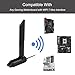 WiFi 7 Gaming Motherboard Magnetic Base Replacement Antenna with New Interface (NOT RP-SMA) for ASUS ROG Strix ASUS TUF/ROG Crosshair/Prime/ProArt Series WiFi 7 Gaming Motherboard, Slinkdsco