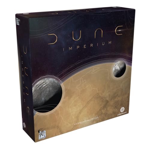 Asmodee, Dire Wolf Digital, Dune: Imperium, Grundspiel, Nominiert zum Kennerspiel des Jahres 2021, Strategiespiel, 1-4 Spieler, Ab 13+ Jahren, 90+ Minuten, Deutsch