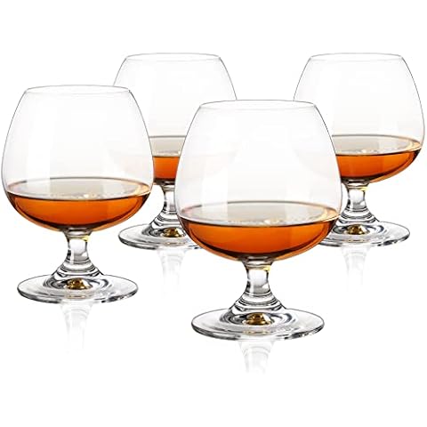 True Brandy Bourbon Crystal Snifter Glasses Set Cover