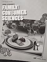 Family Consumer Sciences Home Economics Quiz Test Key Abeka Academy B00LUXKX4E Book Cover