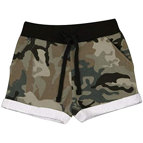 A2Z 4 Kids Girls Camouflage Sports Shorts Cover