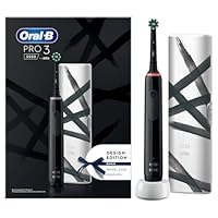 Oral-B Spazzolino Elettrico Ricaricabile Nero Pro 3 3500, 1 Testina, 1 Custodia Da Viaggio. 1...