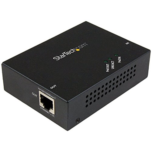 Répéteur Gigabit PoE+ boîtier idéal pour connecter caméras de sécurité de grand jardin