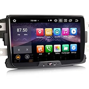 Erisin 8 inch 8-core 4GB + 64GB Android 11 autoradio met GPS navigatie voor Renault Dacia Duster Logan Dokker Lodgy…