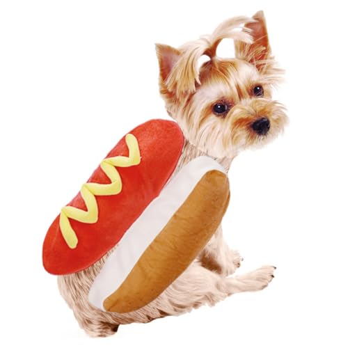 Disfraz de perro naranja talla M DOITOOL miniatura 6