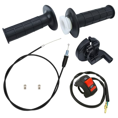 Strongthium 22mm 7/8" 50inch Mini Bike Throttle Cable Kit Ha