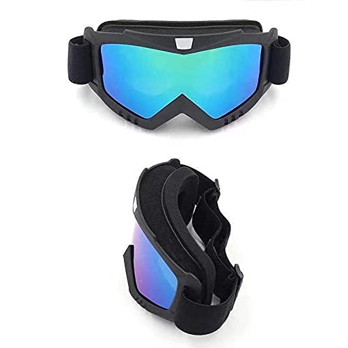 Casque Motocross Masque Moto Cross Vintage Style Requin - Protection Anti -Vent/Poussière Masque Pour Lunettes Motocross