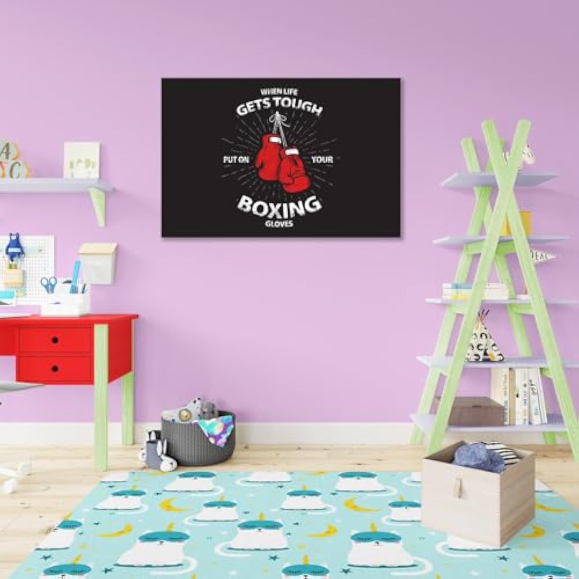 Boxing Gloves Wall Sticker