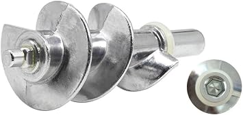 120mm Meat Grinder Screw Mincer Auger for Moulinex MS-651422 HV2 HV3 Braun G1100 Panasonic MK-MG1300 Polaris PMG1806 Scarlett