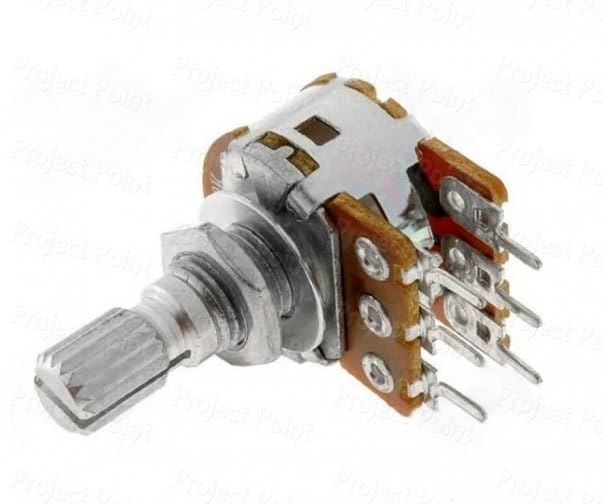 20k ohm Dual Linear Rotary Potentiometer