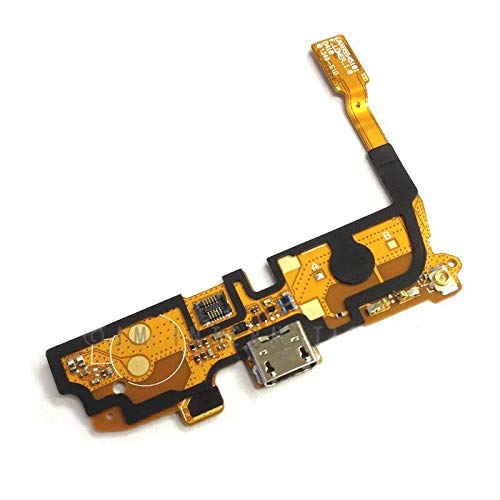 ePartSolution-LG Optimus G L90 D415 D410 Charger Charging Port Flex Cable Dock Connector USB Port With Mic Microphone Flex Cable Repair Part USA Seller