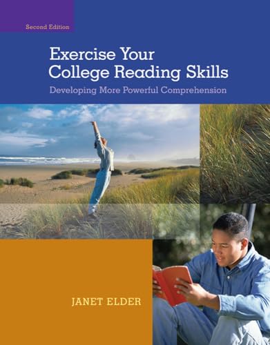 Compare Textbook Prices for Exercise Your College Reading Skills: Developing More Powerful Comprehension 2 Edition ISBN 9780073513478 by Elder, Janet