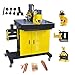 INTSUPERMAI 3 in 1 Busbar Processor Machine Hydraulic Punching Bending Cutting Machine Copper Busbar Processor Cutting, Punching, flating bend110V