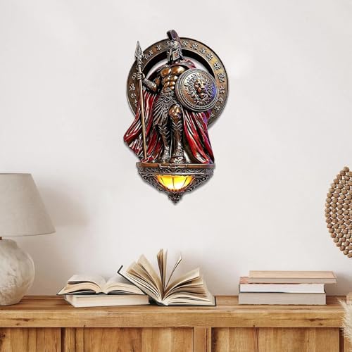 Aplique de pared vintage de resina para salón dormitorio y pasillos 3