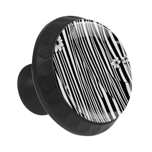 Lot de 12 boutons de tiroir ronds en cristal pour meubles