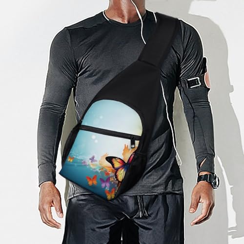 Bolso tipo bandolera deportiva para senderismo unisex miniatura 7