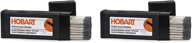 Hobart 770479 7018 Stick (1/8-Inch, 10lbs) and Hobart 770460 6011 Stick (1/8-Inch, 10lbs)