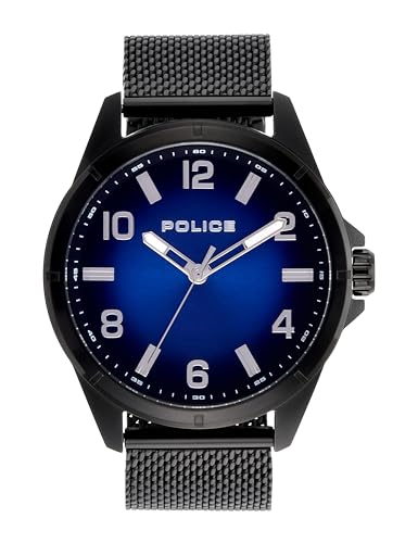 Image of Police Analog Blue Dial Watch for Men-PLPEWJG0018303