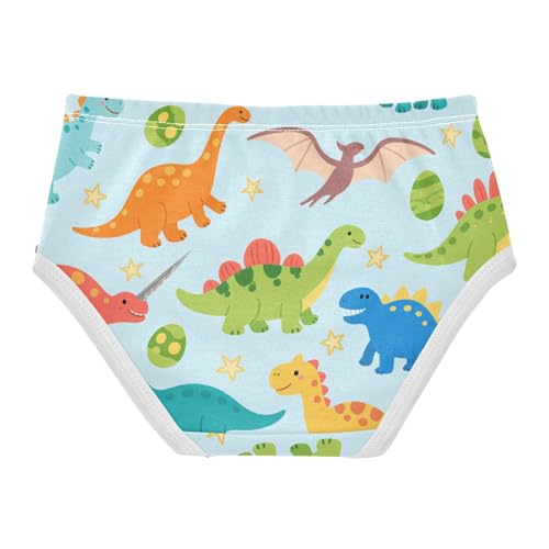 GuoChe Underwear Elastic Waistband Panties Comfort Color for Kids in Sizes 2T,3T, 4T, 5T, 6Y and 8Y2