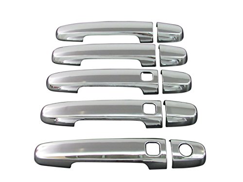 BRIGHTZ ヴァンガード 30系 クロームメッキアウタードアハンドルカバー ノブ フルカバータイプ スマートキー対応 【 COR-NOBU-FS-A2B3C1D4 】 857