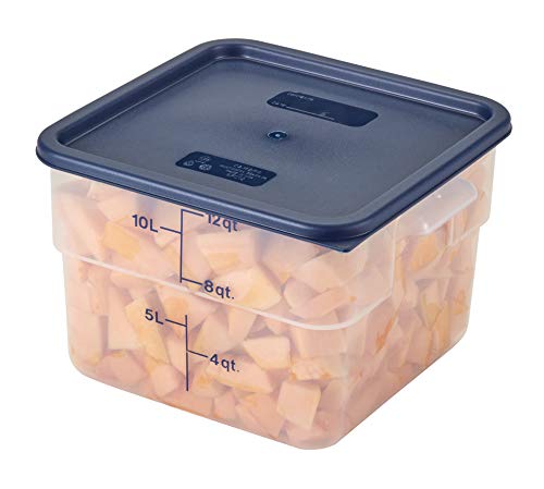 Image of Cambro 12SFSPP190 12 qt Polypropylene Food Storage Container - CamSquare Case of 6